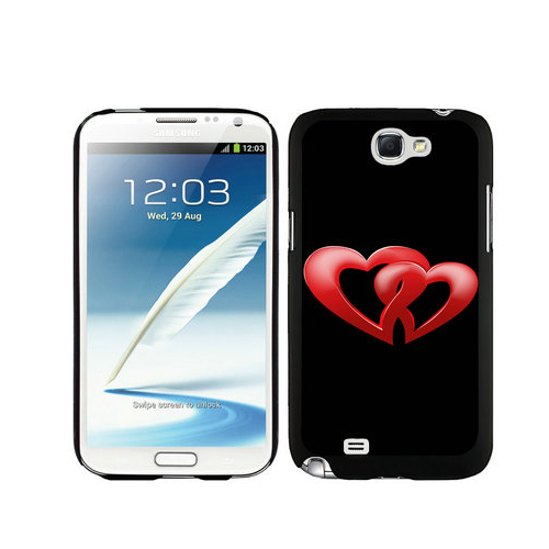 Valentine Hearts Samsung Galaxy Note 2 Cases DRL